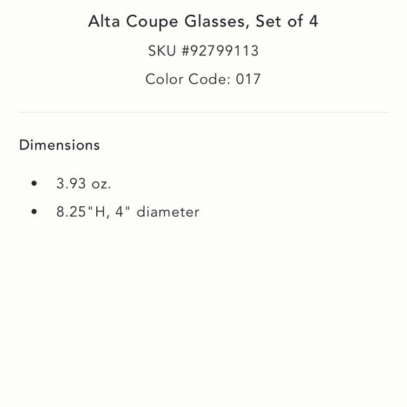 Alta assorted wine coupes glasses - Picture 12 of 16